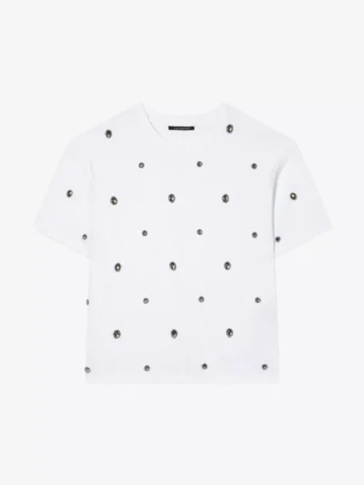 Luisa Cerano Luisa Cerano T-Shirt mit Perlendetails - **00