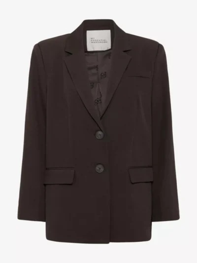 My Essential Wardrobe My Essential Wardrobe Blazer - Donkerbruin
