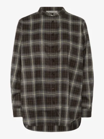My Essential Wardrobe My Essential Wardrobe Blouse - Donkerbruin