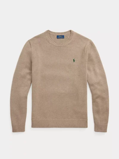 Ralph Lauren Ralph Lauren Trui katoen crewneck - Camel