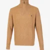 Ralph Lauren Ralph Lauren Trui zip - Camel