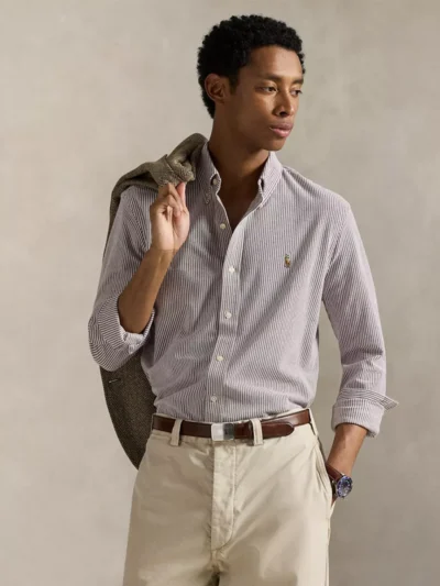 Ralph Lauren Ralph Lauren Shirt oxford jersey - Bordeaux