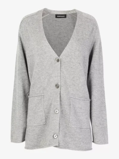 Repeat Repeat Vest - Lichtgrijs