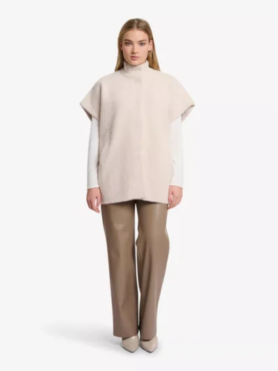 Rino en Pelle Rino en Pelle Mantel - Beige