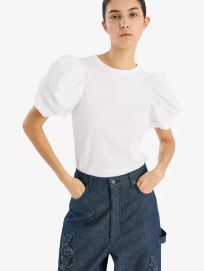 Rotate Rotate Tshirt km - Wit