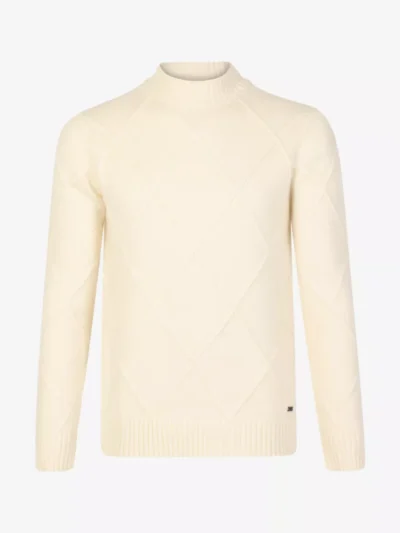 Seven Dials Seven Dials Trui Turtleneck - Ecru