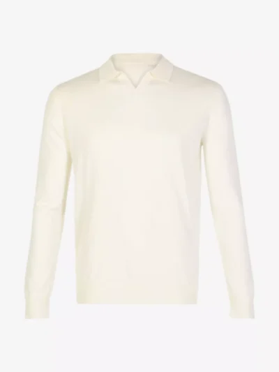 Seven Dials Seven Dials Pullover polo kraag - Ecru