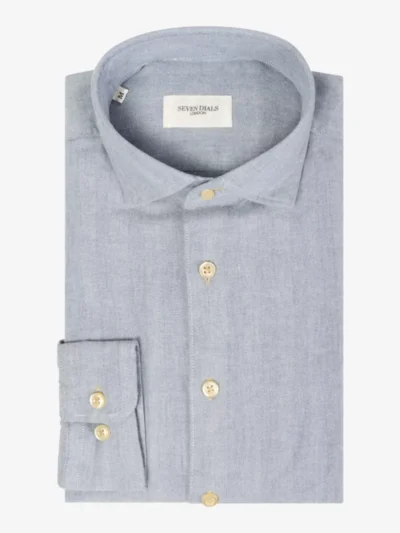 Seven Dials Seven Dials Shirt - Blauw