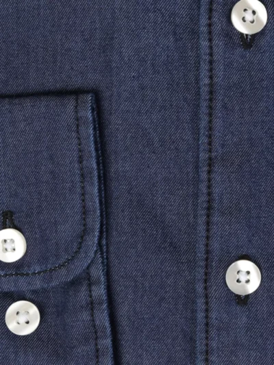 Seven Dials Seven Dials Shirt denim - Donkerblauw