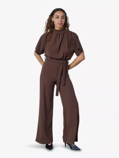 Sisters Point Sisters Point Jumpsuit - Donkerbruin