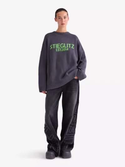 Stieglitz Stieglitz Sweater - Grijs