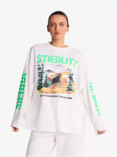 Stieglitz Stieglitz Longsleeve - Wit