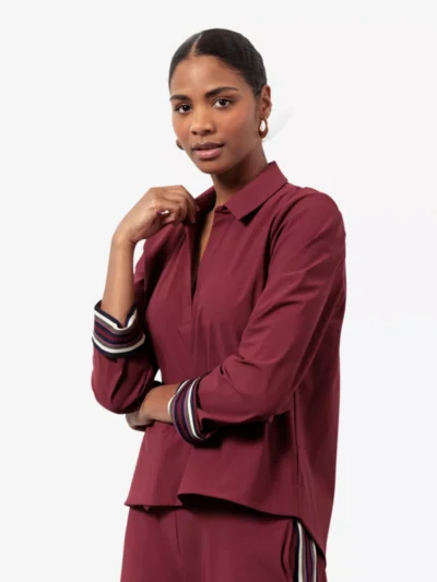 Studio Anneloes Studio Anneloes Blouse - Bordeaux