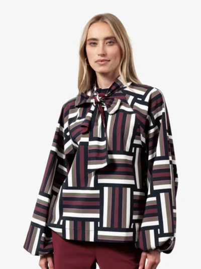 Studio Anneloes Studio Anneloes Blouse - Bordeaux