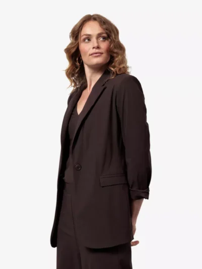 Studio Anneloes Studio Anneloes Blazer - Donkerbruin