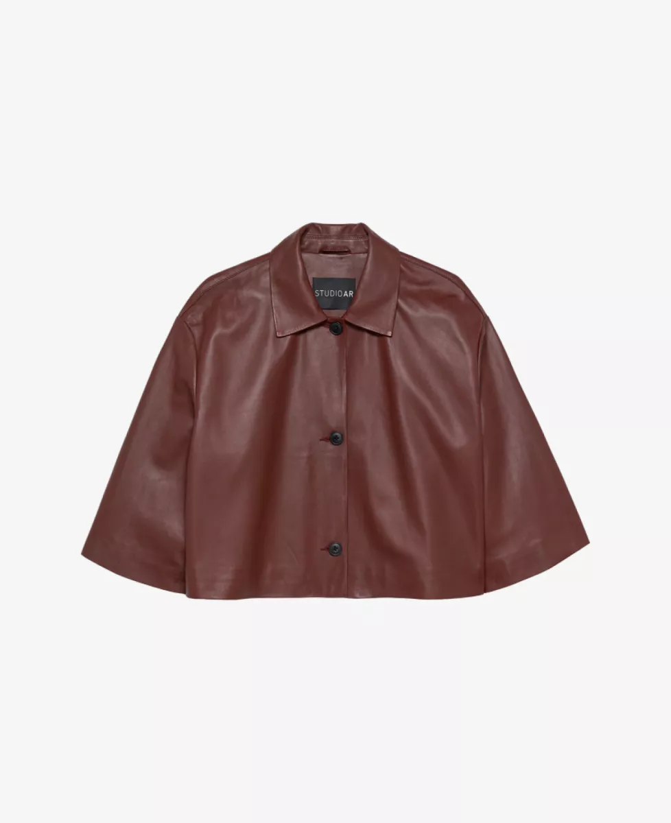 Studio AR Blazer - Bordeaux 1 Studio AR Studio AR Blazer - Bordeaux