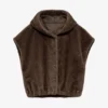 Studio AR Studio AR Bodywarmer - Donkerbruin