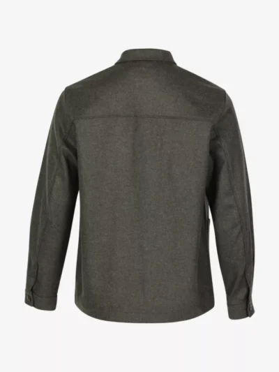 Sunspel Sunspel Overshirt - Donkergroen