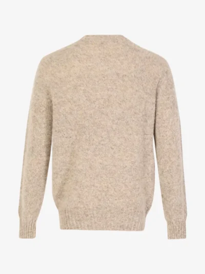Sunspel Sunspel Trui ronde hals - Beige