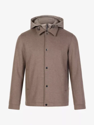 Woolrich Woolrich Jack wol - Taupe