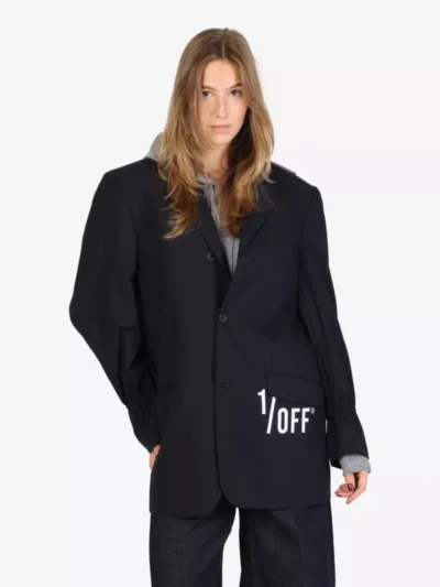 1/off paris 1/off paris Blazer - Donkerblauw