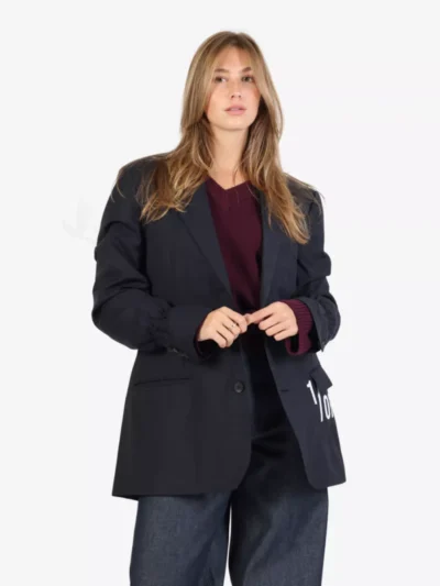 1/off paris 1/off paris Blazer - Middelblauw