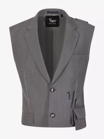 1/off paris 1/off paris Blazer - Lichtgrijs