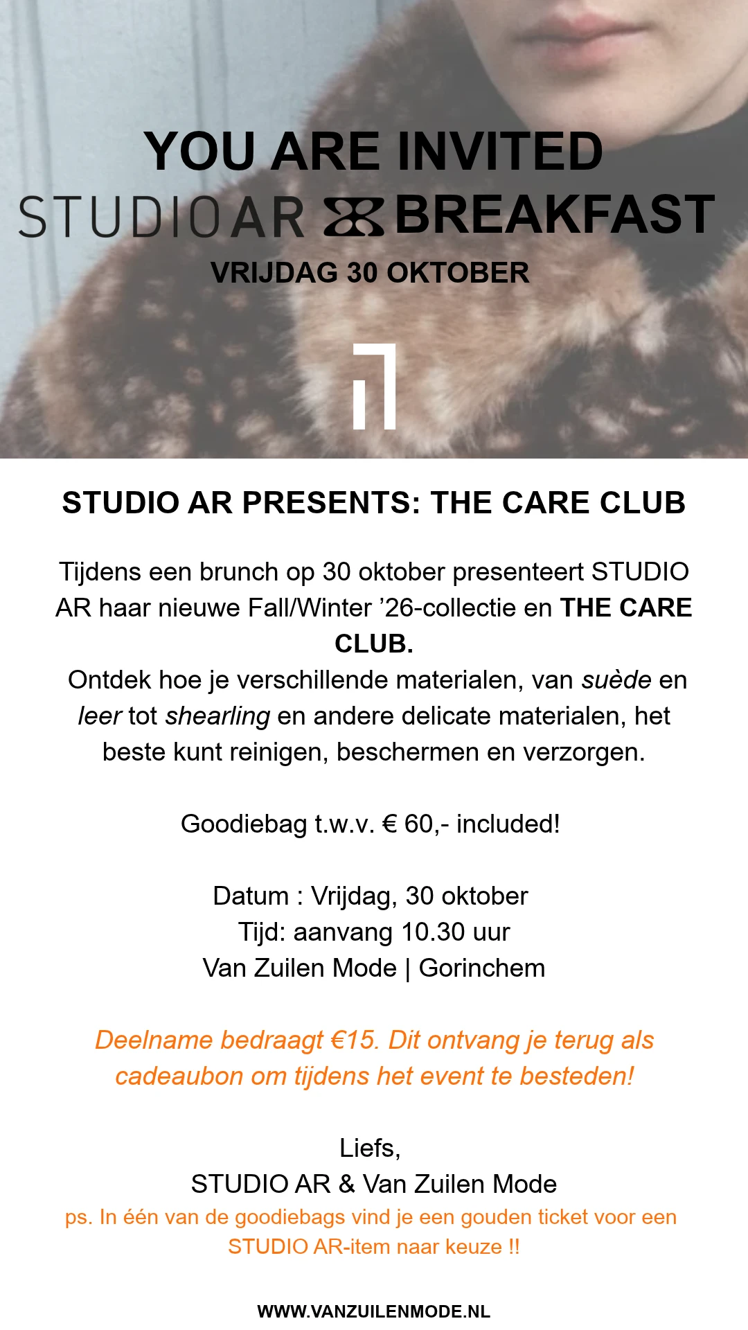 Studio AR Breakfast ticket 2 Studio AR Breakfast ticket - Afbeelding 2