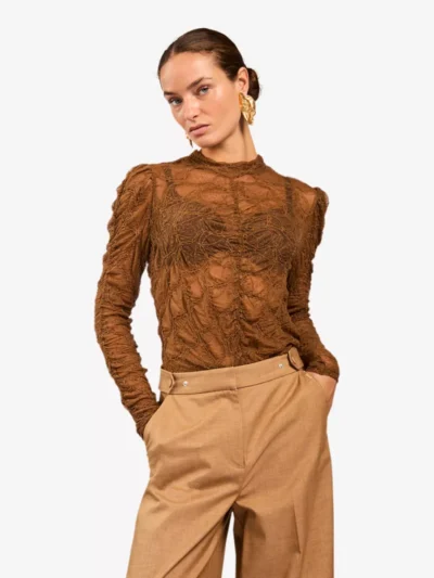 Aaiko Aaiko Blouse - Bruin