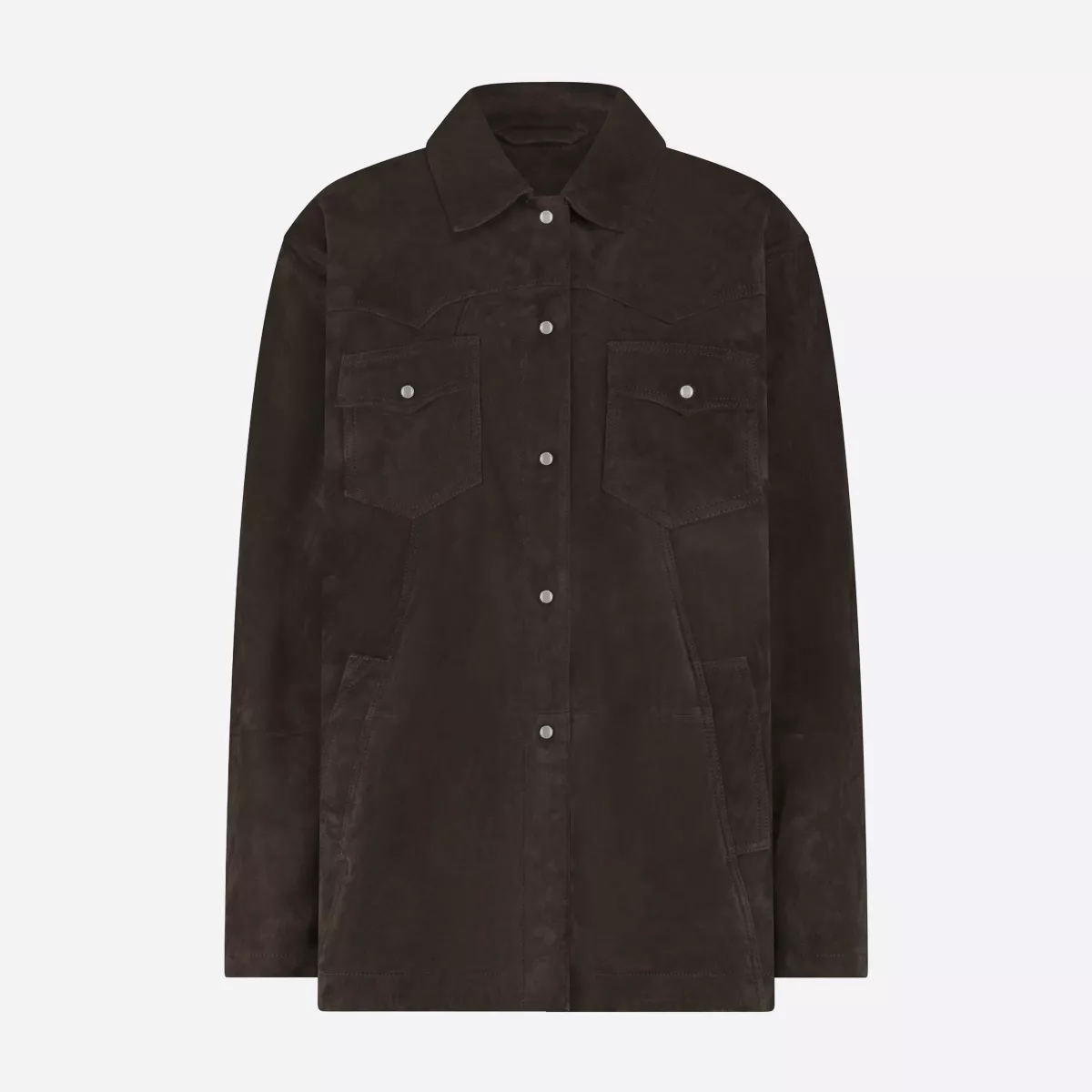 Alter Ego Blouse - Donkerbruin 1 Alter Ego Alter Ego Blouse - Donkerbruin