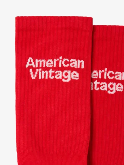 American vintage American vintage Sokken - Rood