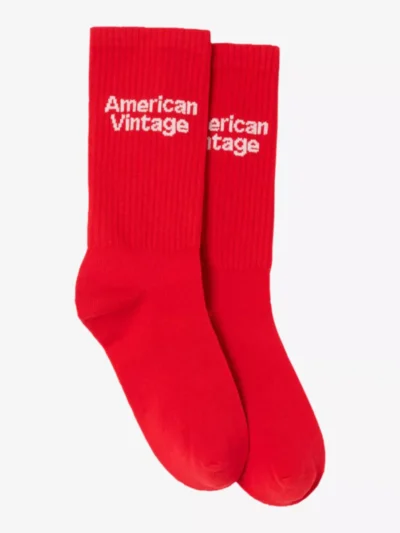 American vintage American vintage Sokken - Rood