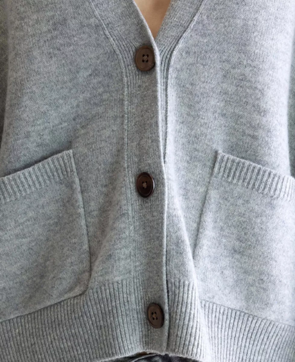 Bellerose Vest - Lichtgrijs 3 Bellerose Bellerose Vest - Lichtgrijs