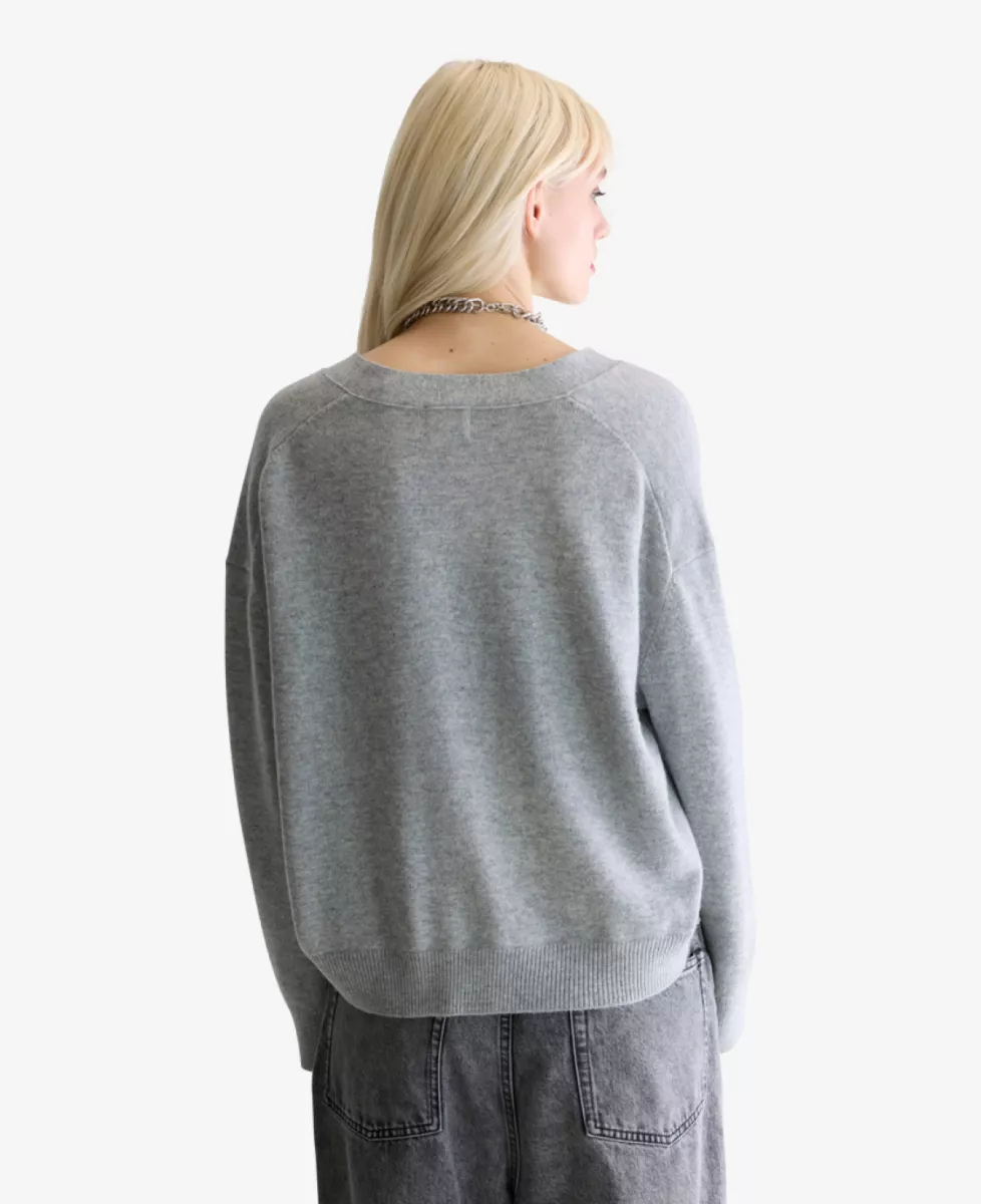 Bellerose Vest - Lichtgrijs 4 Bellerose Bellerose Vest - Lichtgrijs