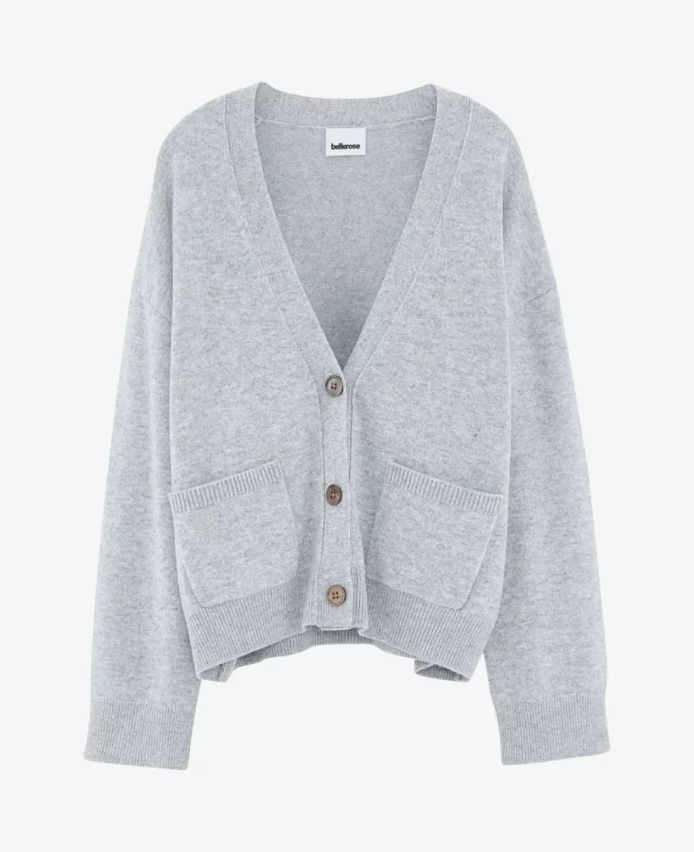 Bellerose Vest - Lichtgrijs 1 Bellerose Bellerose Vest - Lichtgrijs