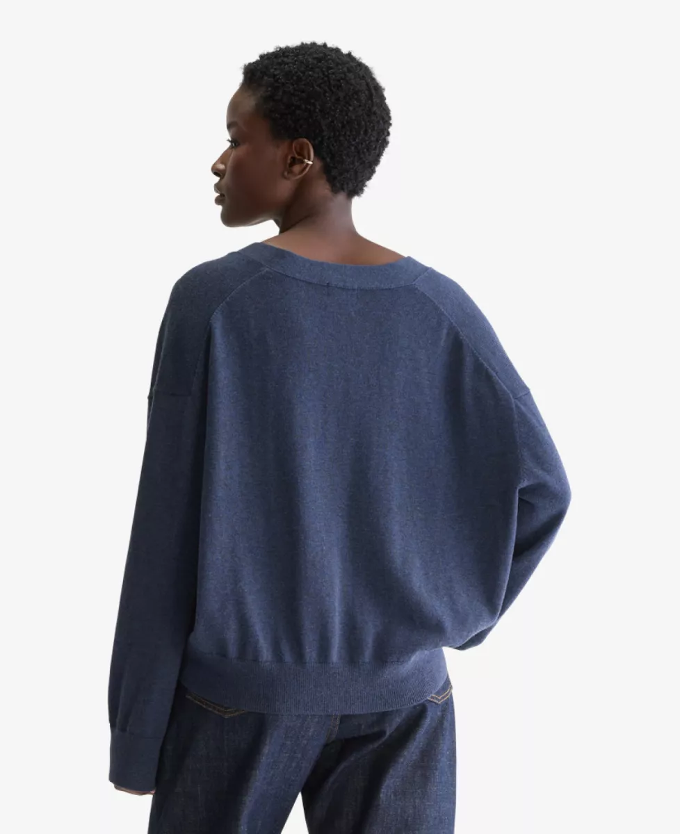 Bellerose Vest - Royal 4 Bellerose Bellerose Vest - Royal