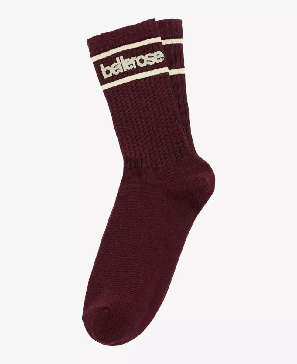 Bellerose Sokken - Bordeaux 1 Bellerose Bellerose Sokken - Bordeaux