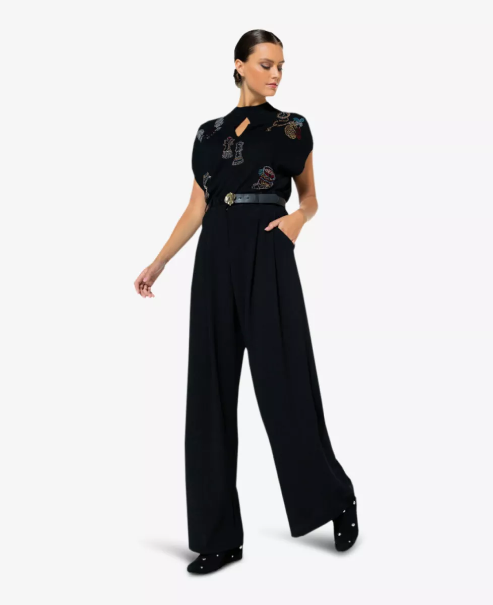 Caroline Biss Broek - Zwart 2 Caroline Biss Caroline Biss Broek - Zwart