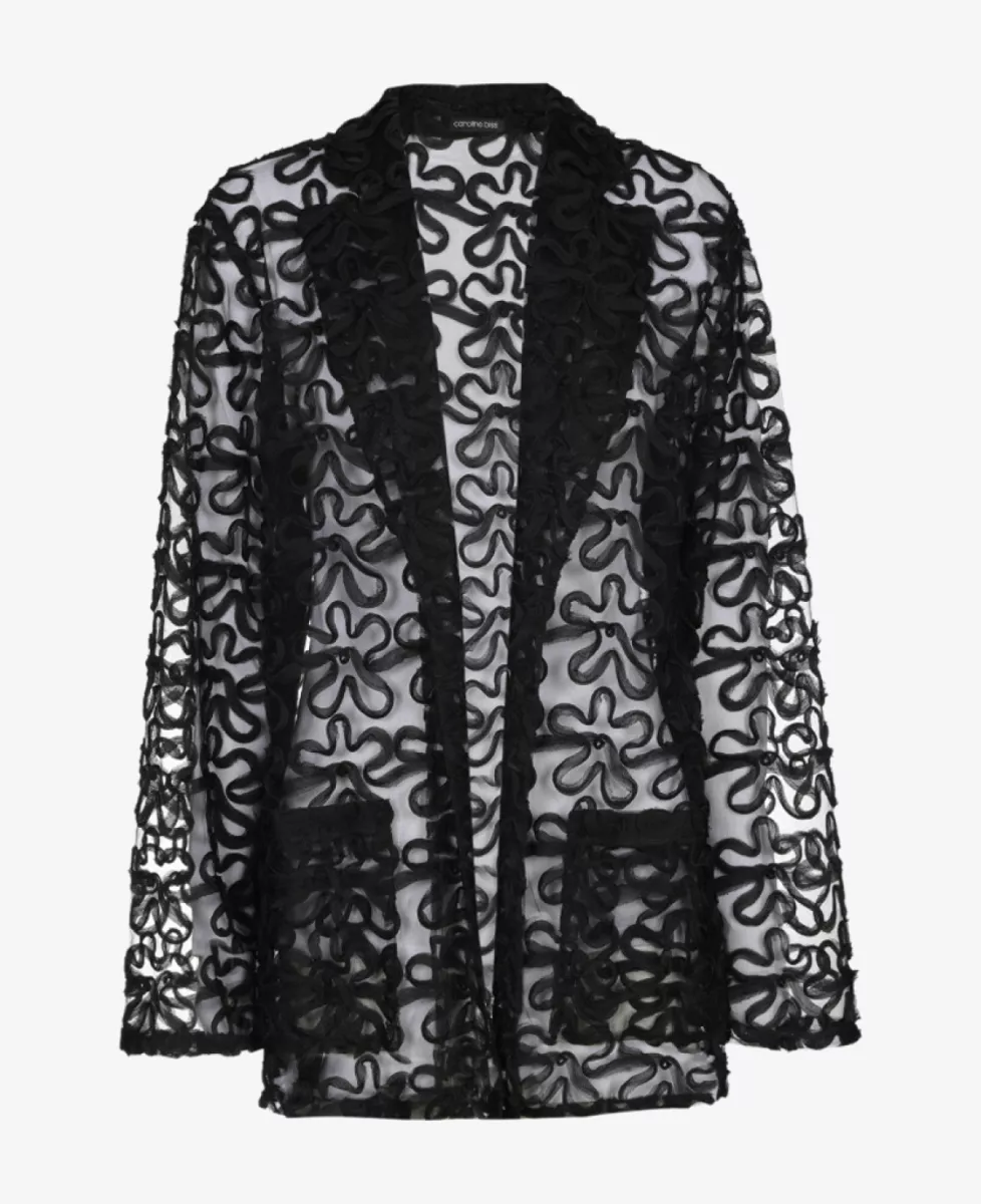 Caroline Biss Blazer - Zwart 1 Caroline Biss Caroline Biss Blazer - Zwart
