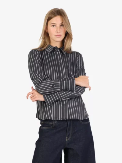 co'couture co'couture Blouse - Donkergrijs