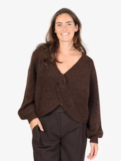 co'couture co'couture Trui - Bruin