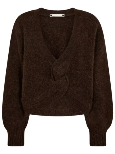 co'couture co'couture Trui - Bruin