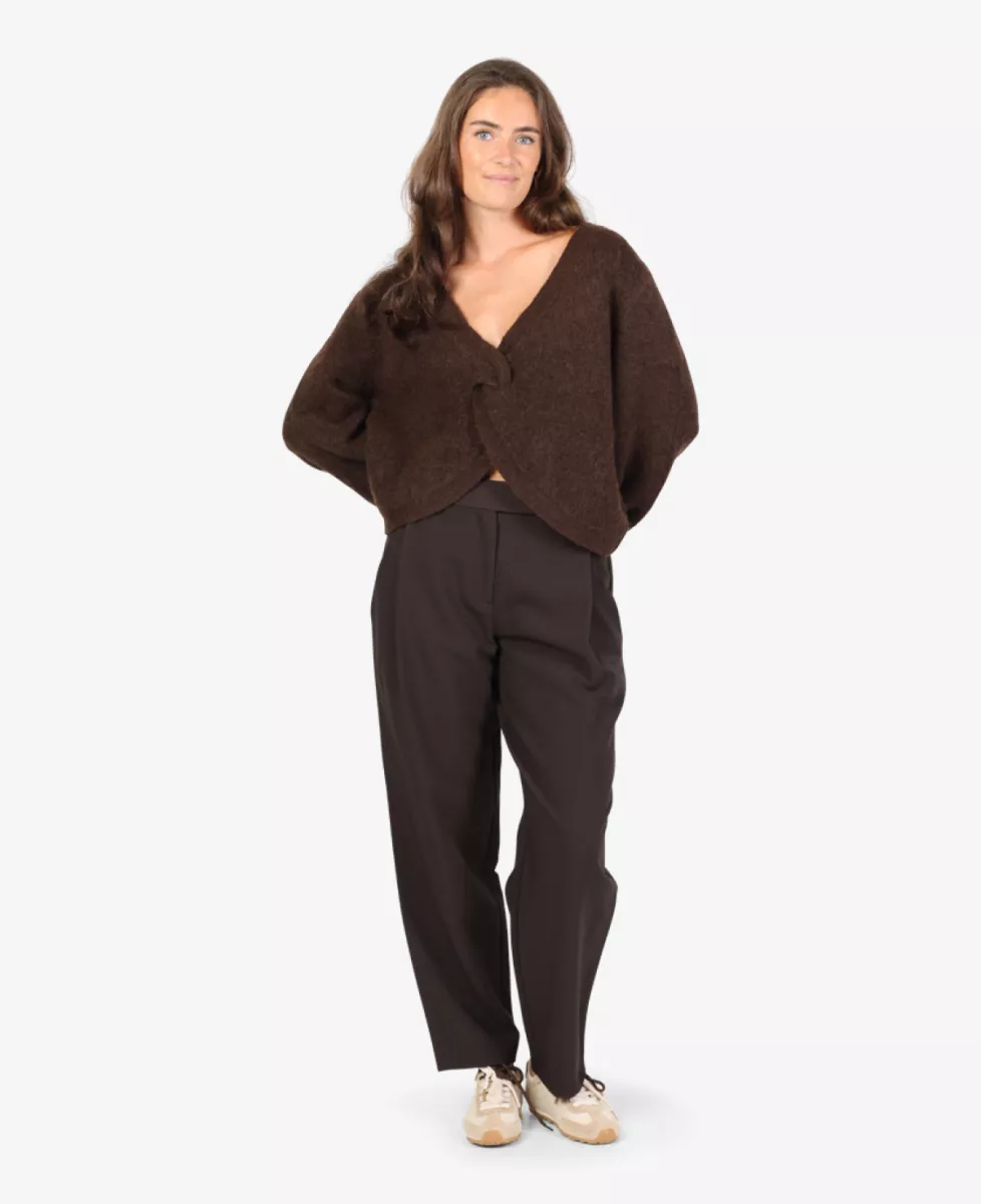 co'couture Trui - Bruin 5 co'couture co'couture Trui - Bruin