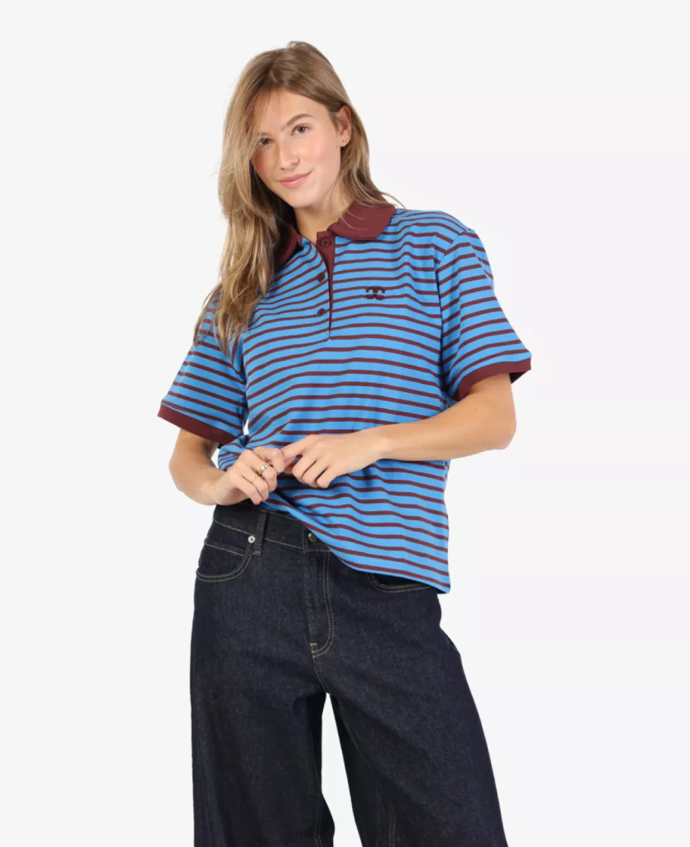 co'couture Polo - Blauw 2 co'couture co'couture Polo - Blauw