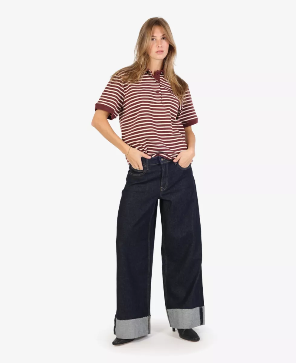 co'couture Polo - Middelrood 4 co'couture co'couture Polo - Middelrood