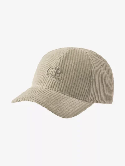 C.P. Company C.P. Company Cap corduroy - Middelgrijs
