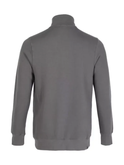 Denham Denham SCISSOR HALF ZIP GDBS - Middelgrijs