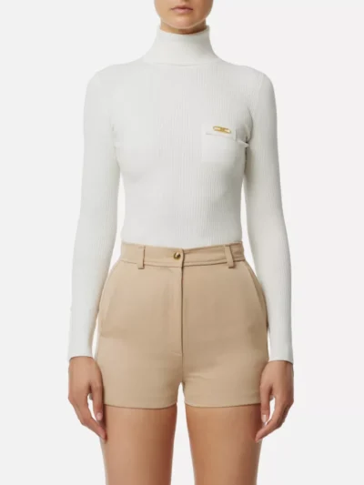 Elisabetta Franchi Elisabetta Franchi Trui - Ecru