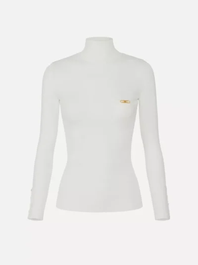 Elisabetta Franchi Elisabetta Franchi Trui - Ecru