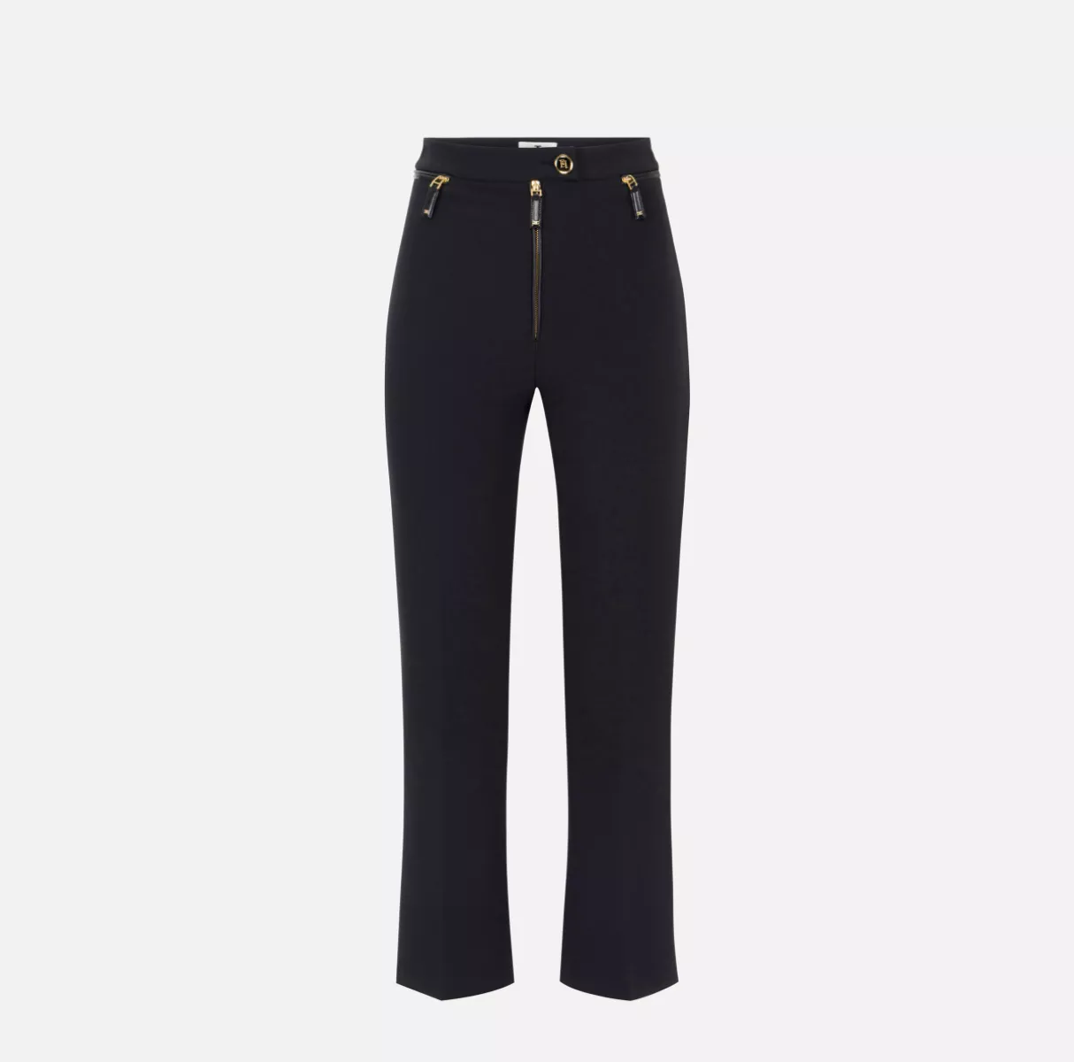 Elisabetta Franchi Pantalon - Zwart 1 Elisabetta Franchi Elisabetta Franchi Pantalon - Zwart
